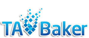 TA Baker Aerials logo